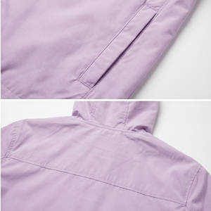 Veste coupe-vent légère, service OEM, design personnalisé, prête à l'emploi pour l'extérieur, conçue pour le confort et les performances - Product Image 4