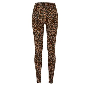 Leggings de yoga taille haute à imprimé léopard Index Sportswear, extensibles dans quatre directions, avec taille élastique - Product Image 6