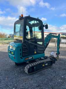 Mini-excavatrice d'occasion Sunward avec pompe hydraulique, boîte de vitesses et chenilles pour l'entretien et le remplacement d'équipements - Product Image 6