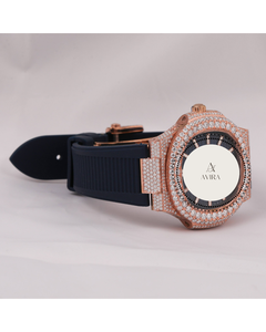 Customized Iced Out Rose Moissanite Diamond <b>Watch</b> Half Iced out Hip Hop <b>Square</b> Quartz Automatic <b>Watch</b> <b>for</b> <b>Men</b> at Wholesale rate - Product Image 5