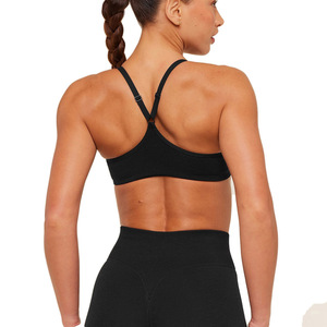 Sujetador Deportivo Personalizado para Mujer, Sujetador Deportivo de Alta Sujeción para Fitness, Yoga, Running, Ropa Deportiva, OEM, ODM, Marca Privada - Product Image 4