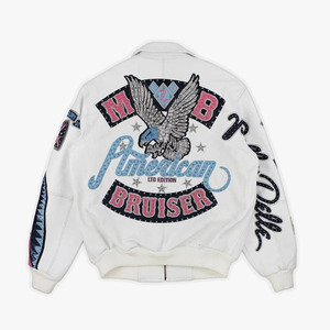 Veste d'hiver pour homme haut de gamme, très vendue, en cuir véritable, coupe-vent, imperméable, teinte unie, toutes tailles disponibles - Product Image 4