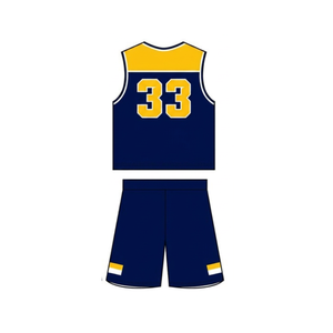 Reversible Men Lacrosse Uniform Sleeveless V Neck Sublimation Printing Men Lacrosse Uniform Sleeveless Team Jersey <b>Shorts</b> - Product Image 3