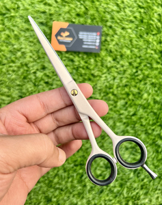 Meilleures Ciseaux de Coiffure Professionnels Uniques en Acier Inoxydable Tranchants pour Droitiers Légers pour Barbiers - Product Image 5