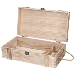 Estuche de regalo de lujo para botellas de vino de madera con grabado personalizado para eventos exclusivos, regalos corporativos y de boda. - Product Image 5