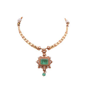 ชุดสร้อยคอและต่างหูคอลเลคชั่นเงินล่าสุด ผลิตจากเงินแท้ Gajaah 925 สำหรับผู้หญิง เครื่องประดับระดับพรีเมียม - Product Image 4