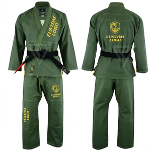 Kimono de Jiu-Jitsu Brésilien (BJJ) en tissu Pearl Weave durable, avec logo frontal, séchage rapide, personnalisable, pour l'entraînement en arts martiaux - Product Image 2