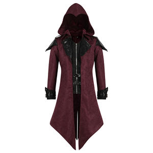 Blouson de motard personnalisé pour homme en cuir véritable marron, col montant, fermeture éclair, imperméable, style urbain vintage, finition délavée, hiver 220g - Product Image 1