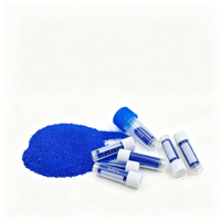 Peptide de cuivre bleu 99% GHK-Cu, poudre de matière première cosmétique soluble dans l'eau de haute pureté, paquet de 1g, CAS 89030955 (Marque WV)