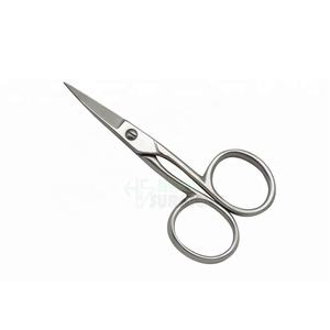 Tijeras de manicura recién llegadas, tijeras para cutículas de hoja curva Hasni hechas por instrumentos quirúrgicos, aprobado por CE ISO - Product Image 1