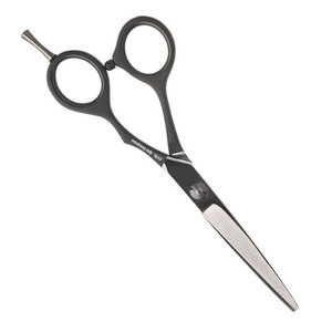 Tijeras de Barbero Negras Personalizables para Cortar el Cabello, Herramientas de Corte de Cabello para Uso en Barberías y Salones, Duraderas para Peluquería - Product Image 6