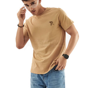 Camisetas de algodón para hombre, MOQ bajo, corte ajustado, manga corta, para venta en línea - Product Image 3