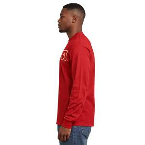 Maglietta a maniche lunghe Kappa Alpha Psi Old Skool Phi Nu Pi con 3 lettere, abbigliamento per fraternità greca Krimson con design vintage e comfort - Product Image 3