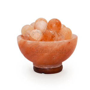 Lámpara de Sal del Himalaya Premium, Lámpara de Sal del Himalaya de Piedra Natural, Lámpara de Sal del Himalaya Relajante para Decoración del Hogar - Product Image 2