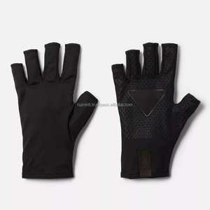 Wholesale Unisex Anti UV Fingerless Sun <b>Fishing</b> <b>Gloves</b> UPF 50+ Protective Made of Polyester for <b>Fishing</b> - Product Image 4