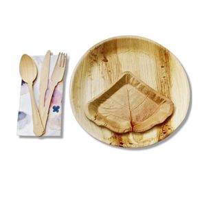 Vietnam Wholesale Palm Leaf <b>Plate</b> <b>Disposable</b> Eco Friendly Compostable Natural Biodegradable Dinner <b>Plate</b> for Restaurant Hotel - Product Image 2