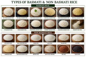 ข้าวบาสมาติอินเดียหอมธรรมชาติ ข้าวนึ่ง ข้าวเซลลา ข้าวเซลลาทอง ข้าวดิบ เกรดอาหาร คุณภาพส่งออก ขายส่งจำนวนมาก - Product Image 2