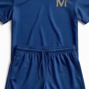 Uniforme de entrenamiento de fútbol de élite, camiseta de fútbol para hombre, pantalones cortos, ropa deportiva de alto rendimiento, conjunto para gimnasio y correr, MALUZA INDUSTRIES - Product Image 2