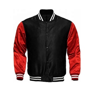 Veste de sport en satin 100% polyester, personnalisable, avec logo brodé, pour hommes - Product Image 2