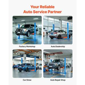 Pont élévateur pour voiture à 2 montants, capacité de 9000 lb, 220 V, moteur de 2,95 CV, hauteur de 74,8 pouces, pour élévateur automobile, berline, SUV, pick-up, garage à domicile, atelier de réparation - Product Image 6