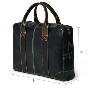 Premium Genuine <b>Leather</b> Laptop Bag <b>Briefcase</b> for Men Stylish Office & Business Carry Solution - Product Image 5