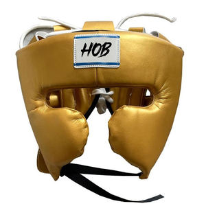 Protector de Cabeza de Boxeo Ajustable y Portátil - Casco de Cuero PU Resistente con Diseño Transpirable para Entrenamiento de Adultos y Jóvenes - Product Image 2