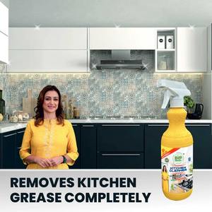 สเปรย์ทำความสะอาดครัวสำหรับขจัดคราบไขมันและน้ำมันออกจากเตา แผ่นหิน และกระเบื้อง พร้อมประสิทธิภาพการทำความสะอาดที่ทรงพลังและกลิ่นหอมสดชื่น - Product Image 6