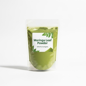 Poudre de feuilles de Moringa biologique séchée, ingrédient végétal, mouture fine, conditionnée en vrac dans des sacs pour les fournisseurs exportateurs en gros - Product Image 3