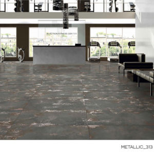 กระเบื้องพอร์ซเลนตกแต่งภายในหรูหรา ผิวโลหะ ขนาด 60x120 ซม. 600x1200 มม. 24x48 นิ้ว สำหรับตกแต่งผนังและพื้นสไตล์โมเดิร์น - Product Image 1