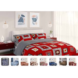 Edredón Romance Glace de Algodón Dohar Queen 90x100 Pulgadas, Relleno de Lana Ligero y Suave con Estampado a Mano para Hoteles y Uso Doméstico - Product Image 1