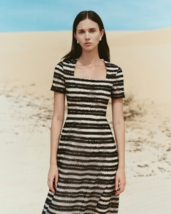 Vestido de Verano para Mujer, Venta Caliente, Diseño Original (ODM), Elegante, Manga Corta, Vestido Largo SELAVIE, Corte en A, de WhiteAnt - Product Image 2