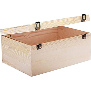 Square Wooden Boxes With Wood Finished High Standard Natural Wood Boxes For Home Storage And Organization - Product Image 4