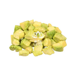 Produit phare : Avocat bleu Lotus IQF surgelé en vrac, ingrédient vert crémeux, propre et sûr, pour smoothies, guacamole, sauces et services de restauration - Product Image 1