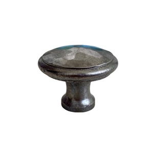 Cast Iron Hammered Knob <b>Pull</b> Cabinet Drawer <b>for</b> <b>Home</b> Dresser Door Cabinet Furniture Decorative Kitchen Wardrobe Handle Knobs - Product Image 1