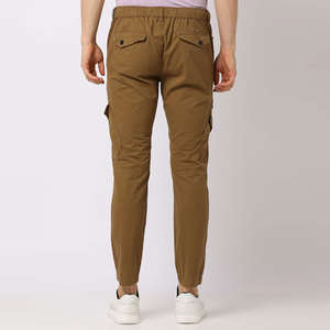 Pantalons cargo pour hommes, nouvelle arrivée, vente directe d'usine du Pakistan, design multi-poches, couleur unie, pantalons cargo pour hommes - Product Image 3