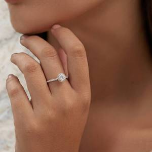 Anillos de Buena Calidad para Hombre, Plata de Ley 925 con Baño de Oro, Anillo de Compromiso con Moissanita, Anillos de Boda Elegantes para Hombre - Product Image 6