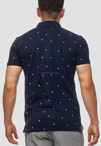 Polos transpirables y de secado rápido para hombre de calidad superior al por mayor 100% algodón a juego con cuello acanalado de algodón de colores - Product Image 3