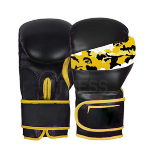 Guantes de Boxeo Profesionales para Gimnasio con Construcción de Cuero Reforzado y Acolchado de Espuma Densa para Entrenamiento y Fitness - Product Image 2