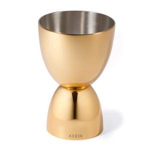 Juego de regalo de artículos de barra de diseño en oro con herramientas para cócteles, vasos, posavasos y caja de almacenamiento para fiestas y recepciones de invitados, procedente de la India. - Product Image 2