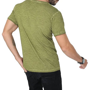 High quality <b>Tshirt</b> for Men 100% Cotton Casual Summer Fashion T-Shirt solid - Product Image 5