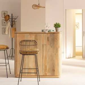 Mueble bar de madera de mango Vandana Prime Flux - Product Image 3