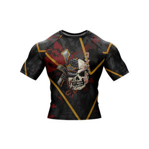 New Fashion Style Heat-Transfer Printed Anti-UV Quick Dry Breathable Eco-Friendly 220g Polyester/Spandex Customizable Men's - Product Image 6