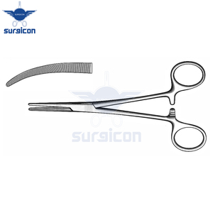 Pinza Arterial Crile Delicada de 14 cm / 5-1/2 Pulgadas, Curva, Hemostática, Quirúrgica, de Acero Inoxidable Premium - Product Image 4