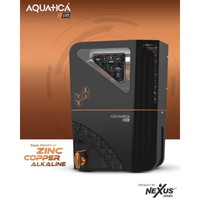Le purificateur d'eau Nexus Aquatica est un système de purification à 12 étapes comprenant RO + UV + UF + TDS + alcalinisation + cuivre + zinc.