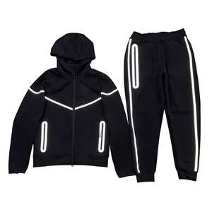 Conjunto Deportivo de Hombre OEM 2026, Chaqueta y Pantalón de Forro Polar Reflectante, para Correr, con ENVÍO GRATUITO - Product Image 1