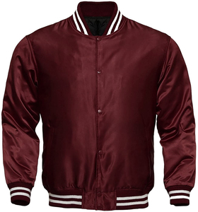 Veste bomber pour femmes de haute qualité fabriquée en usine, prix bas, logo personnalisé, veste bomber en satin pour femmes, veste bomber pour hommes - Product Image 4