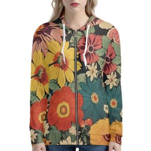 Wholesale Sublimation Printed Anti-pilling Pullover Drawstring Breathable <b>Hoodie</b> <b>Cow</b> <b>Print</b> Sweatshirt women Sublimation <b>Hoodie</b> - Product Image 1