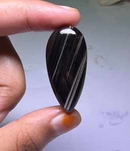 Pierres précieuses en quartz obsidienne dentelle de minuit de haute qualité, en vrac, prix de gros pour la fabrication de bijoux, pierre de cristal naturelle faite à la main - Product Image 3