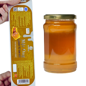 Fabricant d'étiquettes adhésives personnalisées en carton offset de qualité supérieure, respectueuses de l'environnement, pour cosmétiques et aliments - Product Image 1