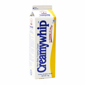 ขายส่งครีมเทียมสำหรับเบเกอรี่จากโรงงานโดยตรง ใช้ครีมท็อปปิ้งครีมมี่วิป ไอวอรี่ น้ำหนัก 1 กก. ฮาลาล รับผลิตแบบ OEM/ODM ขายดี - Product Image 1